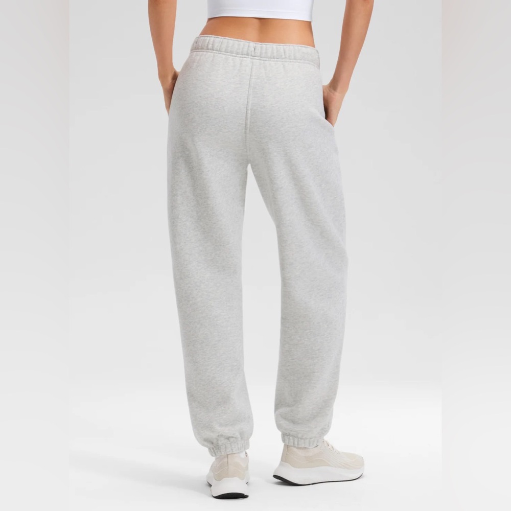 Fleece Lined High Rise Jogger Sweatpant 28'' - Picture 2 of 7